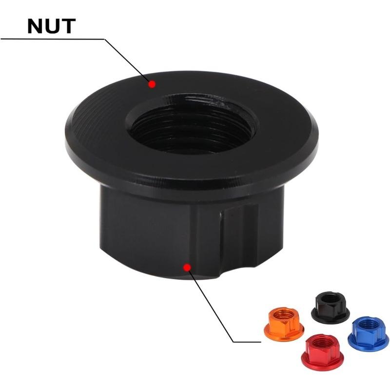 M12x1.25 Rear Fork Axle Nut Rear Wheel Screws for Electric Dirt Bike Sur Ron Light Bee S/Light Bee X/Talaria Sting L1E/X160/X260