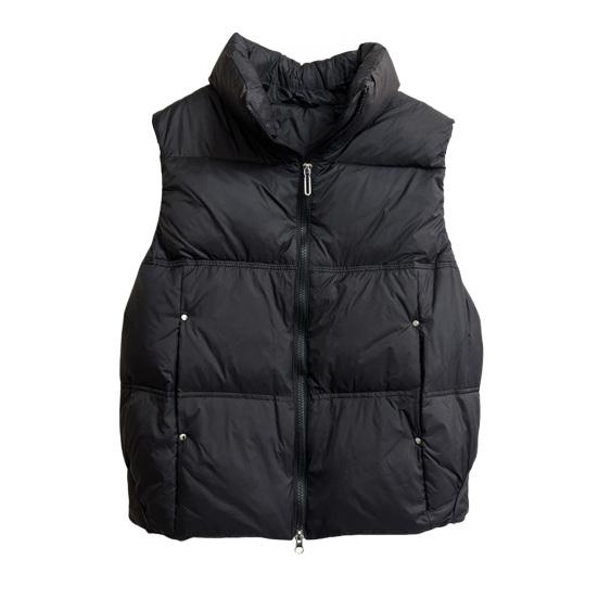 Women's Puffer Vest Casual Sleeveless Stand Collar Down Jacket Winter Warm Zip Up Outerwear with Pockets