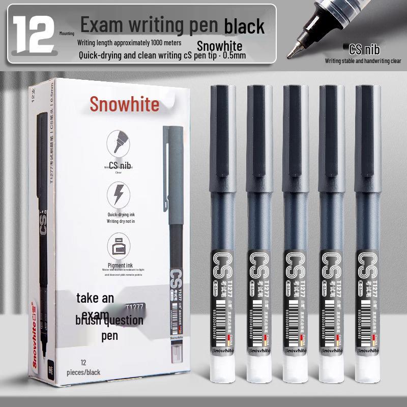 Sonderverkauf: Schnelltrocknender roter Kugelschreiber mit 0,5 mm Spitze und großem Fassungsvermögen für Schüler