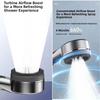 With Filter Element High Pressure Showerhead One-Key Stop Water Shower Sprayer Head  Household
