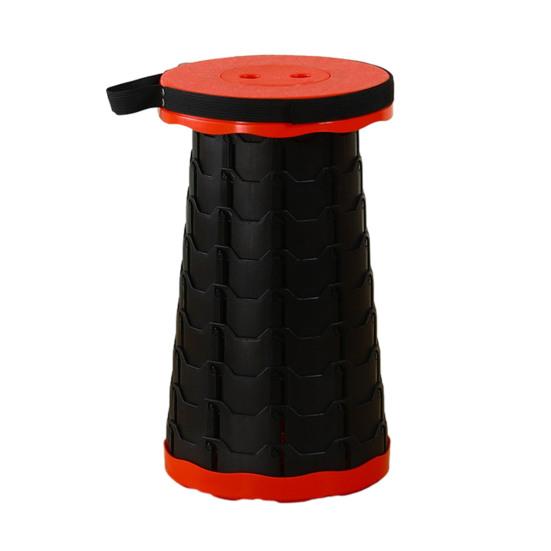 Yousheng Retractable Stool with Carrying Handle Portable Height Adjustable Lightweight Heavy Duty Outdoor Camping Picnic Fishing Telescoping Folding