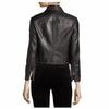 Leather Handmade Biker Motorcycle Soft Women Jacket Black Stylish Genuine Lambskin