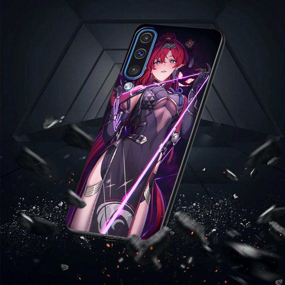 Wuthering Waves Yin lin Case for Samsung Galaxy A03 A04s A20 A30 A20e A70 A70s A50 A40 A30s A50s A20s A10s TPU Black Phone Cover