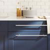 VidaXL Cabinet Handles 10 Pcs, Door Handles with Screws, Drawer Handles for Cupboards Buffets Lockers Crates, 3203621