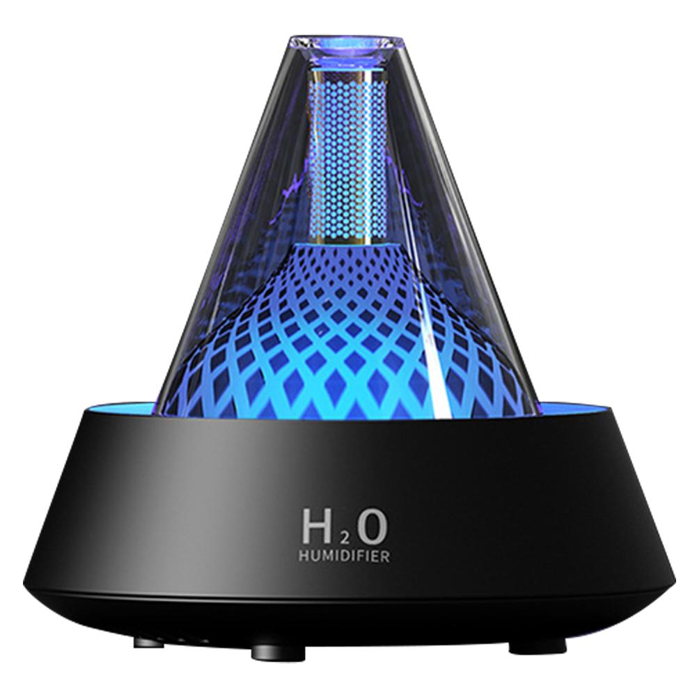 250ml Campfire Flame Fire Diffuser Auto Shut-Off Ultrasonic Aroma Diffuser Night Light Cool Mist Humidifier with Remote Control