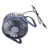 Mini ventilador de mesa 360 graus de rotação baixo ruído motor sem escova alimentado por USB ventilador de mesa pequeno portátil para