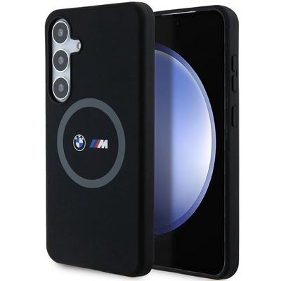 BMW Bmhms24M23Srok S24+ S926 Black Hardcase M Silicone Printed Ring Magsafe