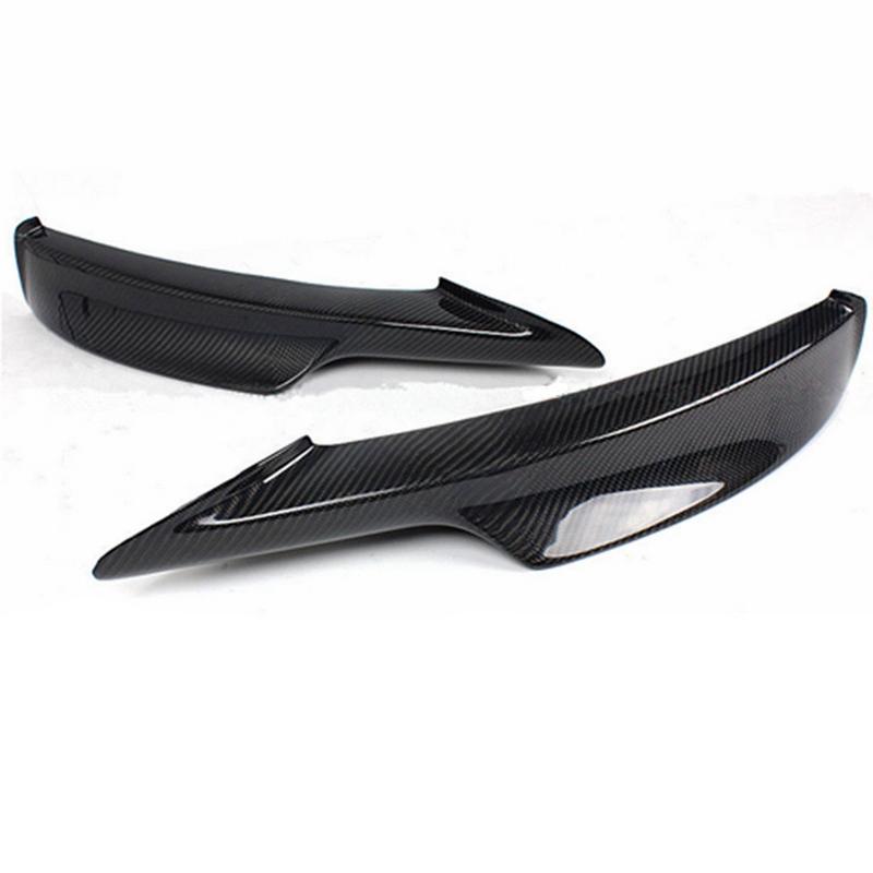Spoiler splitter bară față din fibră de carbon pentru BMW E90 E91 328i 325i LCI M-Tech