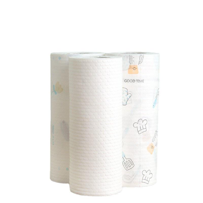 Washable Dual-Use Disposable Dish Cloth: Wet/Dry Oil-Removing Kitchen Rag