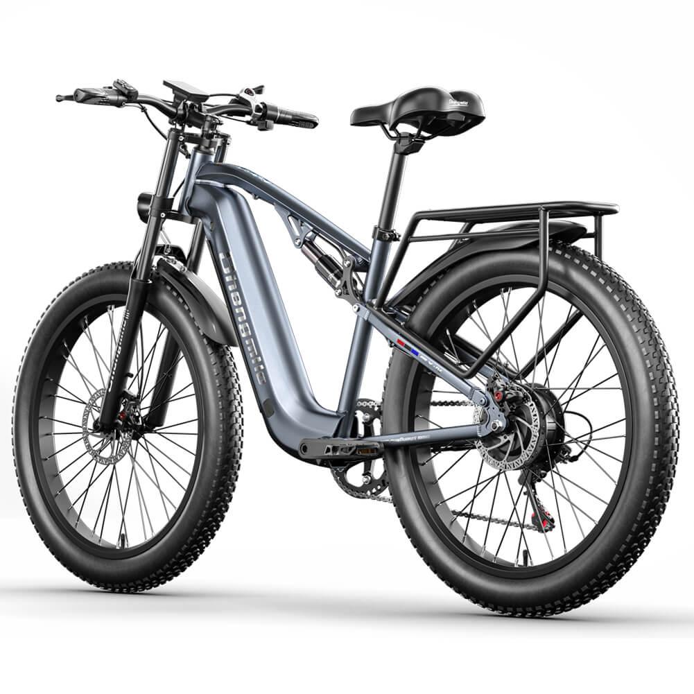 Shengmilo MX05 42km/h All-Terrain E-Bike 500W Motor, 48V17.5Ah Samsung Battery, 26" Road Tires, Shimano 7-Speed, Dual Suspension Electric Dirt Bike