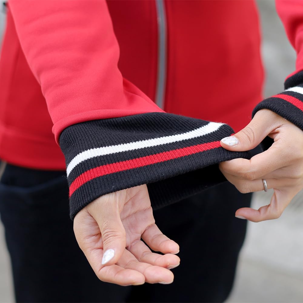 Kapelmuur Varsity for Cycling Made in Japan Jacket, Red, WL, Fall/Winter (5°C-15°C),