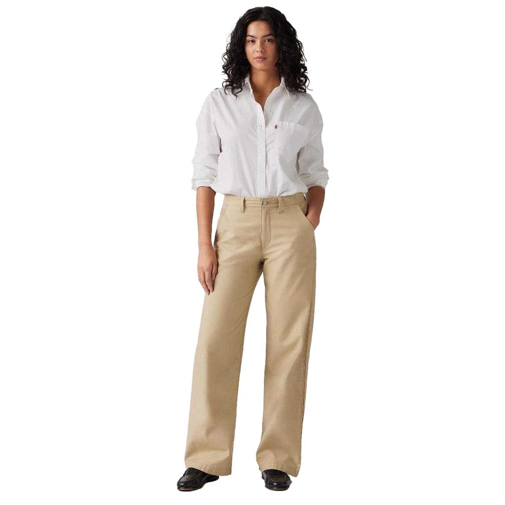 Levis Womens/Ladies 90s Straight Leg High Rise Chinos