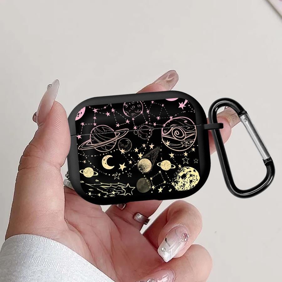 

Colorful Galaxy Print Case For Airpods 3 4 Pro Pro2 Pro3 2 1 Earphone Cases Cover Airpods 3