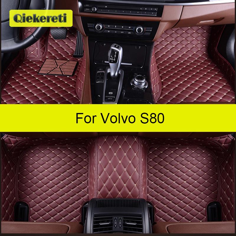 

Автомобильные коврики QIEKERETI для Volvo S80, аксессуары для ног, авто