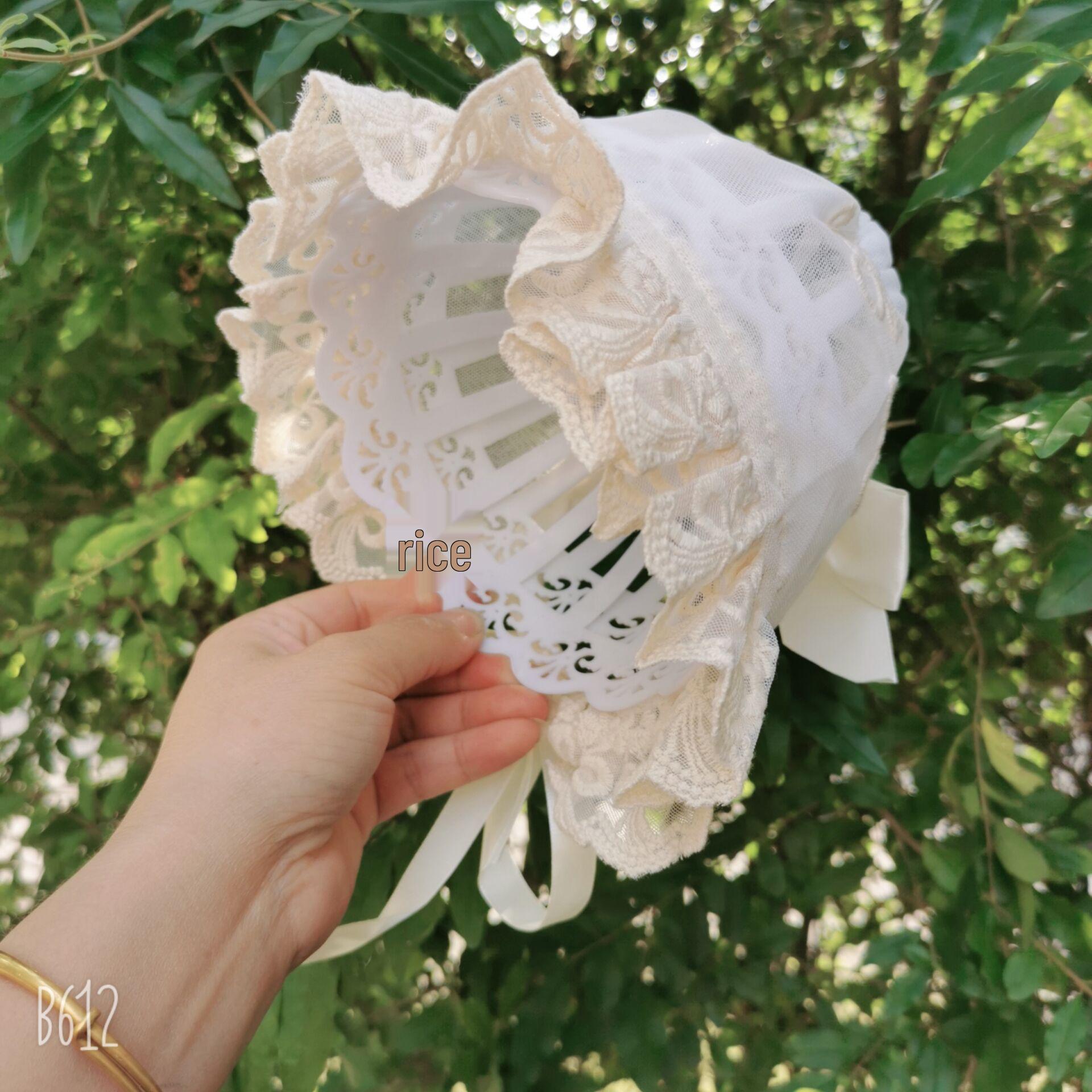 

Корейская летняя детская кружевная шляпка с бабочкой - Милая принцесса для фото One Size