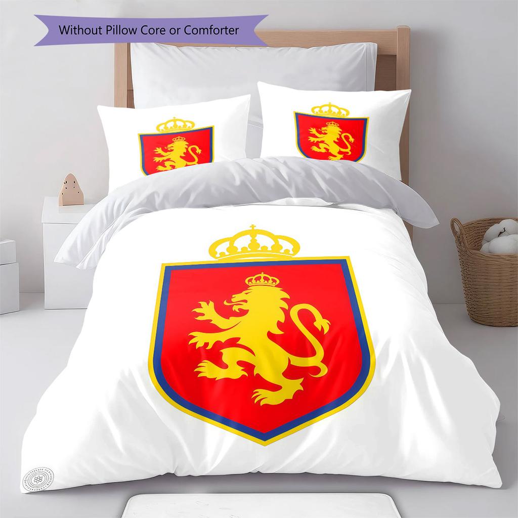 Real Zaragoza poster Bedding Quilt Set Quilt Cover Pillowcase Home Decoration Birthday Gift (1 * duvet cover + 2 * pillowcase, without core)