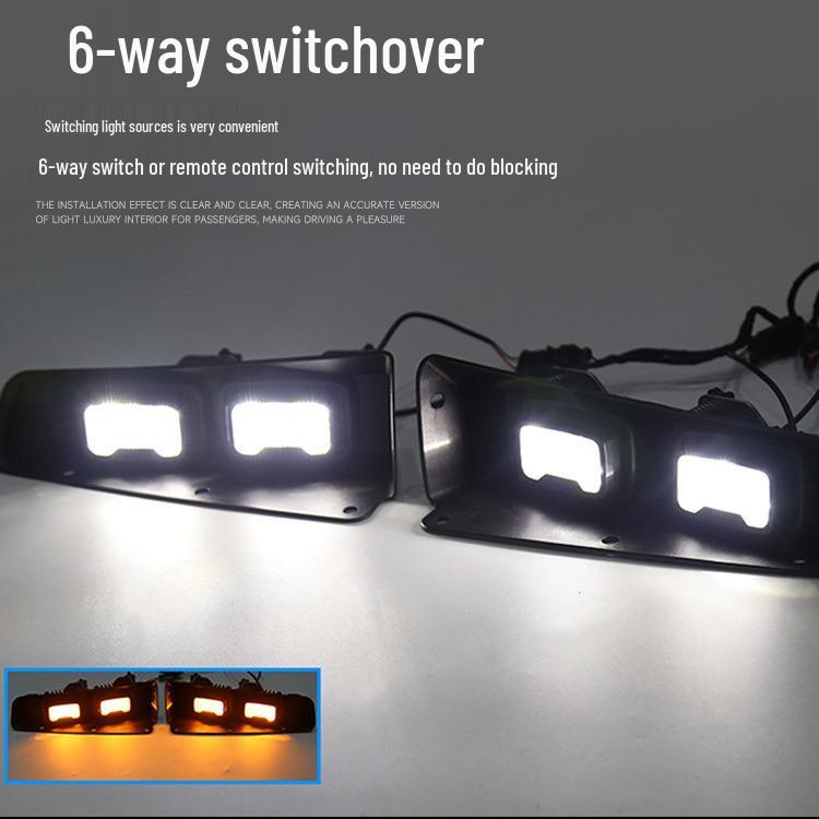Ford Bronco Raptor DRL LED Turn Signal & Fog Light Assembly