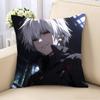 Tokyo Anime Ghoul Pillow Case Removable Washable Cushion Cover – All-Season Soft Linen