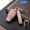 Leather Car Key Fob Cover For Mercedes Benz  W203 W204 W211 W221 W245A C E S CLK GLK Vito Sprinter SLK Key Protective Case Shell