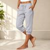 Women's Loose Fit Joggers with and Pockets, Elastic Cuffed Hem, Casual Sweatpants