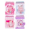 Cartoon Animal Pocket Notebook Wire Bound Memo Notepad 3D Rabbit Girl Panda Duck Mini Spiral Notebook School Office Supplies