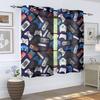2 Pieces, Game Controller Curtains for Boys, Children, and Teenagers - Living Room, Bedroom, Home Decoration - Colored