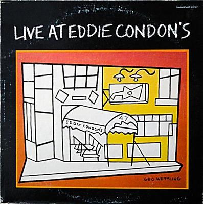 LP Record EDDIE CONDON  Live At Eddie Condons CR167 CHIAROSCURO 1977 US Jazz Used