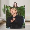 Singer TTAEYANG  Flannel Blanket  Super Warm Bedding Throws for Outdoor Travel Office Street Trend Bedspread Sofa Bed Cover