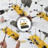 NEWACALOX Magnetic Helping Hands Soldering Third Hand with 6/8 Flexible Alligator Clips/Tool Box Adjust PCB Holder Electronic Re