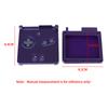 1PCS Cool Clear For GBA SP Transparent Replacement Housing Shell Cover For Game Boy Advance SP Case Cover