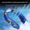2026 New Model Neck-Hanging Fan, Portable and Convenient, Small USB Rechargeable, Ultra-Long Battery Life