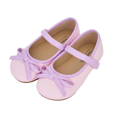 [Babyzzam] Girls' Candy Mix Flats with Purple Line & Pink [BB462-10009]