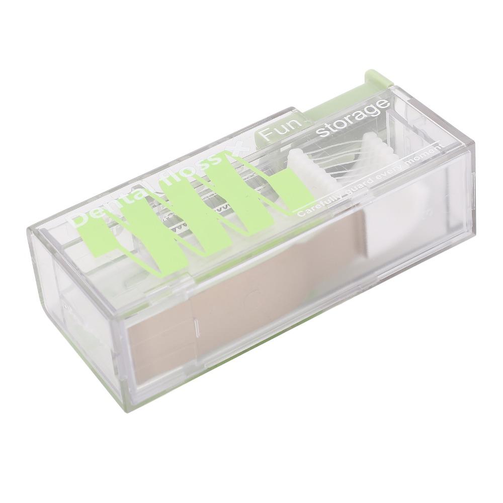 3 Pcs Auto Popping Dental Floss Dispenser Portable Floss Pick Holder Durable Floss Pick Case  Home