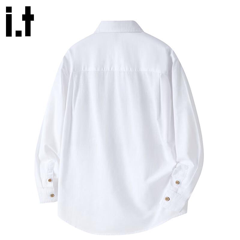 Men's Linen Blend Long-Sleeve Casual Shirt