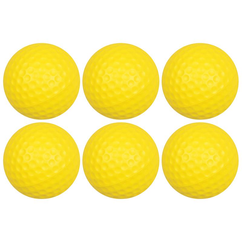 Žluté PU golfové míčky Vnitřní Domácí Kancelář Zahrada Trénink Bezpečné Měkké Golfové Míčky Rodinná Zábavná Hra Trénink Sport Dárek Chlapec Dívka ZYF