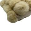 Used courregesShoulder Bag beige/Ivory fur/Suede Women