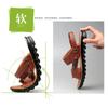 Fashion Sandals Men's Beach Shoes  Cow Quality Genuine Leather Non-slip Men's Slippers Breathable Two Uses Men's sandals Men's Shoes
