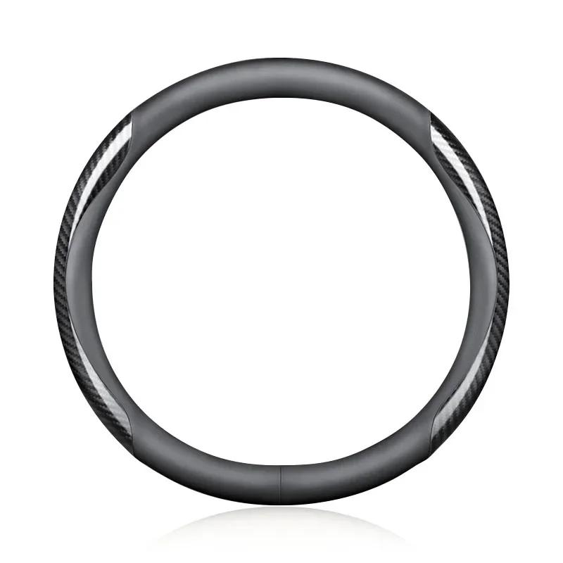 Auto-Lenkradabdeckung aus Karbonleder Autozubehör für Mitsubishi Asx Lancer Outlander Pajero Ralliart Zubehör Auto