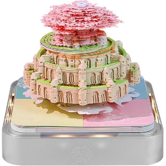 3D Calendar 2026, Timepiece Calendar 2026 with Memo Pad Notepad, Creative Weekly Planner Desk Decoration, Tear-Away 3D Artsy Pads, New Year Gift for