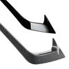 Front Bumper Side Air Vent Trim Cover For Ford Fiesta ST MK6 2012-2017 /B-Max B232 Carbon Fiber Look/Gloss Black Splitter Canard