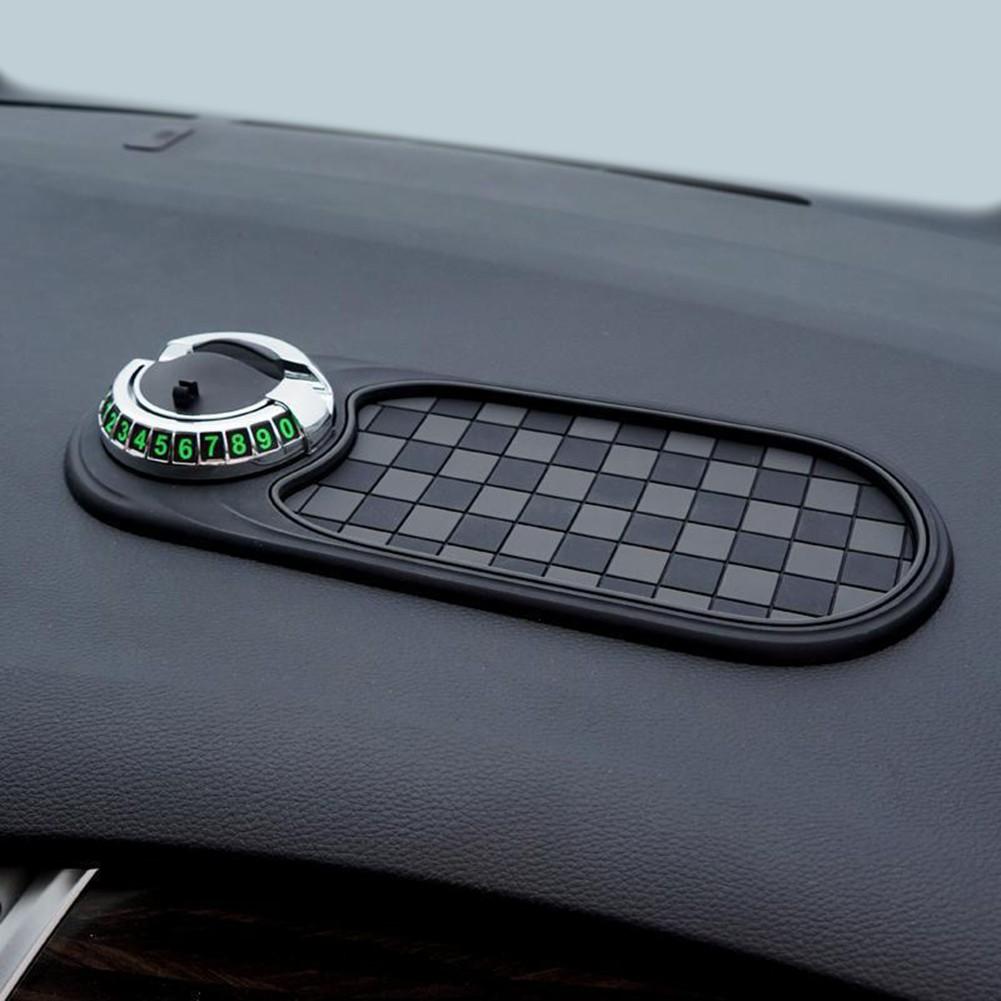 Tapete Antiderrapante Suporte de Telefone para Carro Suporte Multifuncional