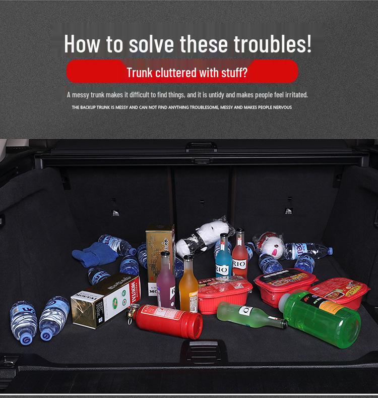 Multi-functional Folding Car Trunk Organizer Box