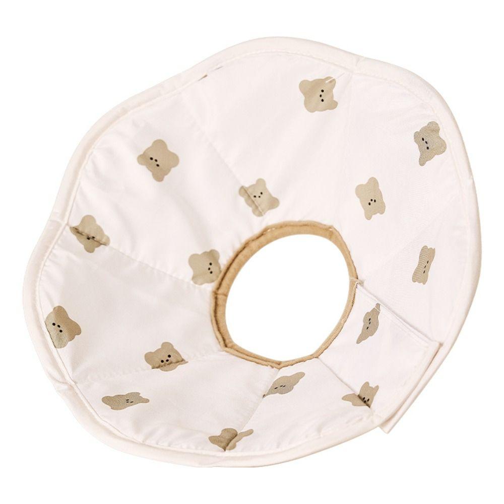 Bear Printing Pet Elizabeth Circle Cartoon Dog Recovery Collar  for Dogs Cats