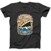 RMS Titanic Legacy - Fun Vintage Boys Kids Colorful Design Long Sleeve, T-Shirt, Sweatshirt, Hoodie for Men Women Kids Made In Canada Black