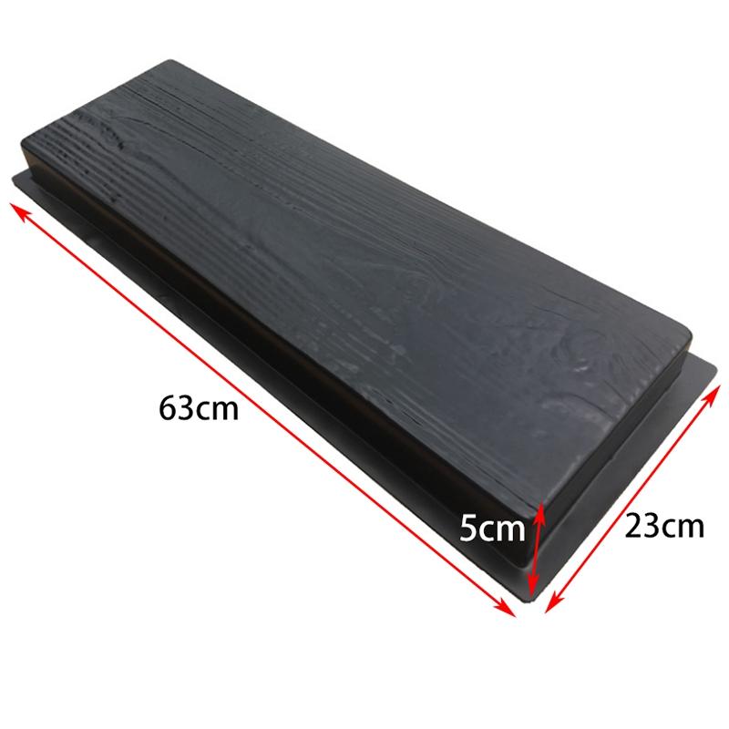 Gute Holzmaserung-Imitation DIY Wegbereiter Pflasterzement Ziegelform Trittstein Pflasterstraße Betonform
