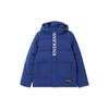 Basketball Series Hooded Sport Casual Down Jacket Men Outerwear Blue 152141910-2