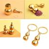 Portable Waterproof Metal Capsules Box Mini Medicine Holder Keychain Brass PillBox Pendant Pill Boxes Mini Pill Holde