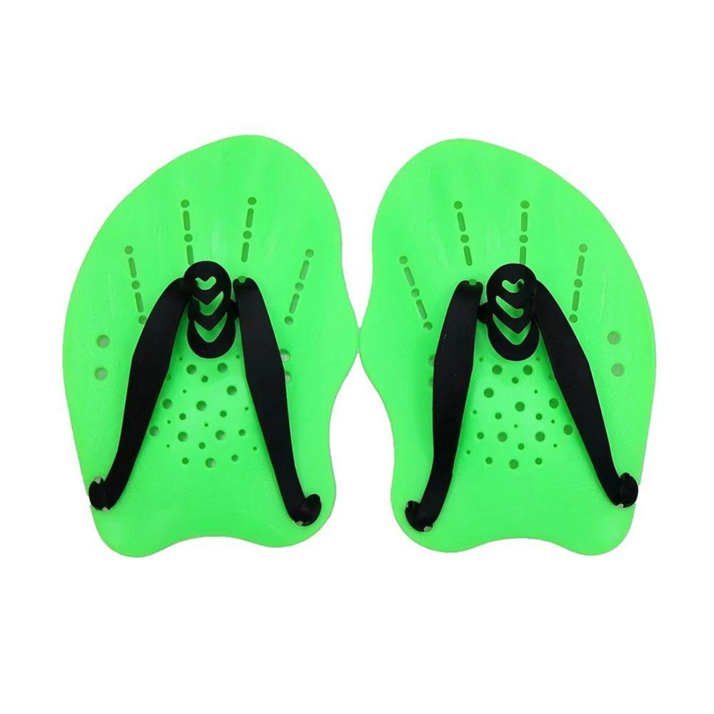 1 Paar Met Siliconen Bandjes Zwemmen Kikker Peddels Verstelbaar Handen Vinnen Flippers Zwemtraining