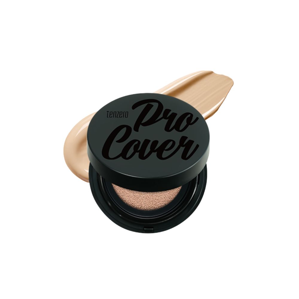 

TENZERO Pro Cover It Silk Skin Cushion 15g 1ea No. 21 Warm Nudy