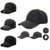 Elegant Winter Baseball Cap For Older Men Adjustable Warmth With Ear Protection